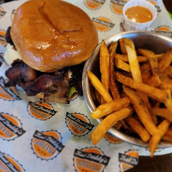 Bad Daddy's Burger Bar - Bacon Cheeseburger on Steroids - Bars Near Me - Marietta, Georgia Bad Daddy's Burger Bar - Bacon Cheeseburger on Steroids - Bars Near Me - Marietta, Georgia