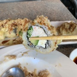 Crazy girl rolls