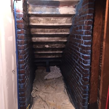 McKenna Plastering - Under Stairs "Before" - Stucco Services Near Me
