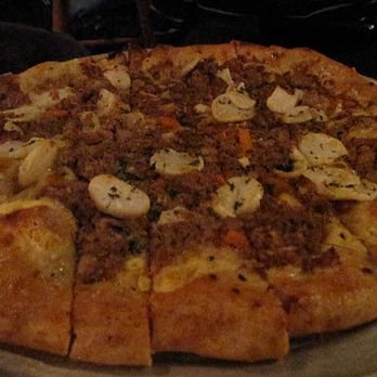 American Flatbread - Crawford farm veal bolognese with golden russet turnips and crawfor agr cheese. - Pizza Near Me - Middlebury, Vermont