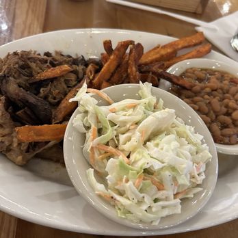 Puckett's Restaurant - BBQ platter sides slaw n beans - Southern Near Me - Cullman, Alabama Puckett's Restaurant - BBQ platter sides slaw n beans - Southern Near Me - Cullman, Alabama