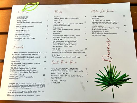 Menu photo 8 Neutral ground Bar And Kitchen McLean, VA
