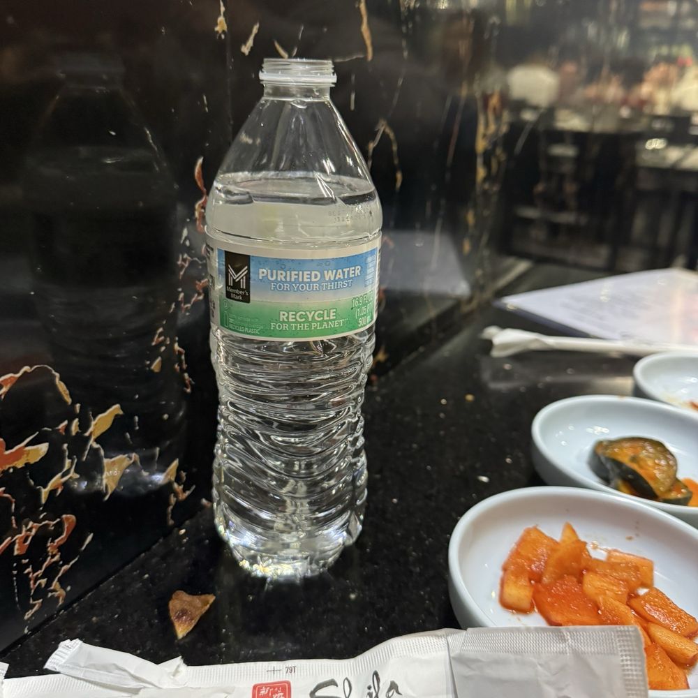 Shila Korean BBQ - So I've asked for water and this is what she brought to me and charging me a $1 hmmm - Barbeque Near Me - Clovis, California Shila Korean BBQ - So I've asked for water and this is what she brought to me and charging me a $1 hmmm - Barbeque Near Me - Clovis, California