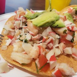 La Posada - Ceviche tostadas ~ $4.50