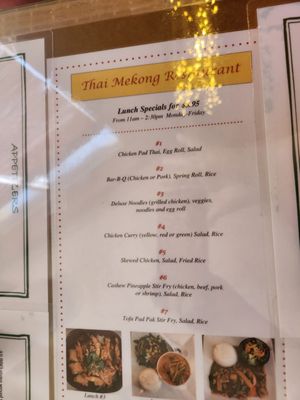 Menu photo 6 Thai Mekong Graham, WA