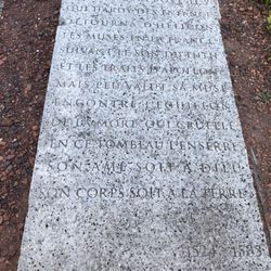 Prieuré Saint-Cosme - La tombe de Ronsard