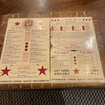 Citizen Pie - Pizza Near Me - Cleveland, Ohio Citizen Pie - Pizza Near Me - Cleveland, Ohio