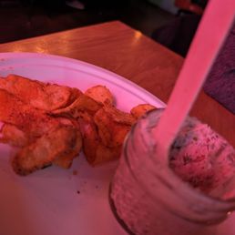 Cherry cherve and cherry bbq chips - yum