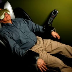 Revive Spa - Cyber Relax Chair - A unique Optical-Point-Navigation system is used to scan your back providing a customized full-body massage.