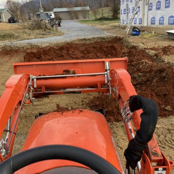 Tennessee Road Warrior - Digging a garage pad - Landscaping Near Me Tennessee Road Warrior - Digging a garage pad - Landscaping Near Me
