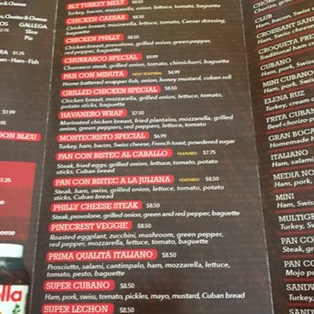 Pinecrest Bakery - Bird Road West - Menu - Bakeries Near Me - Miami, Florida