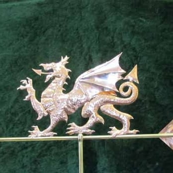 Jankowski Weathervanes - A Welsh Dragon Weathervane - Home Decor Near Me - Llanerfyl, POW Jankowski Weathervanes - A Welsh Dragon Weathervane - Home Decor Near Me - Llanerfyl, POW