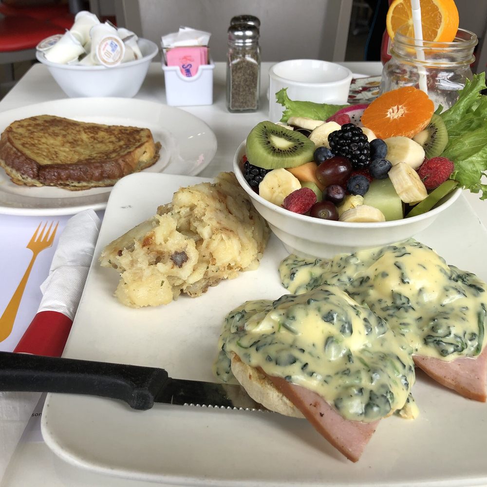 Rockyfeller with a side of French Toast
