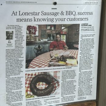 Lonestar Sausage & BBQ - Barbeque Near Me - Houston, Texas Lonestar Sausage & BBQ - Barbeque Near Me - Houston, Texas