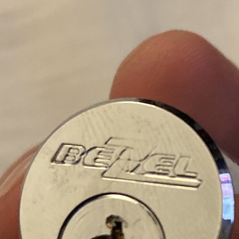 Extra Space Storage - Small chip on the keyhole of the lock.  never saw that before on my lock.  I am also the only person who has the keys to this lock - Self Storage Near Me - Cerritos, California