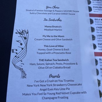 Jane's Tea House - Vegas menu - Tea Rooms Near Me - Haddon Heights, New Jersey Jane's Tea House - Vegas menu - Tea Rooms Near Me - Haddon Heights, New Jersey