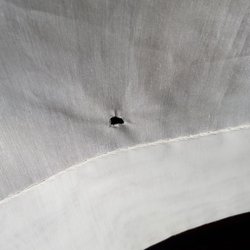 Rodeway Inn - Holes in curtains
