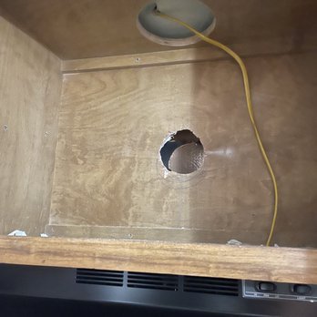 Sharp Edges Construction - Left kitchen vent unfinished - General Contractors Near Me Sharp Edges Construction - Left kitchen vent unfinished - General Contractors Near Me