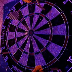 Rubies on Five points - I came back soon, as I got used to the weight and the distance, but we were mostly just using darts as something to do while chatting.