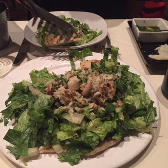 Pescatore - Caesar salad with crab & lobster overtop garlic bread - amazing and so fresh! - Seafood Near Me - Bala Cynwyd, Pennsylvania Pescatore - Caesar salad with crab & lobster overtop garlic bread - amazing and so fresh! - Seafood Near Me - Bala Cynwyd, Pennsylvania