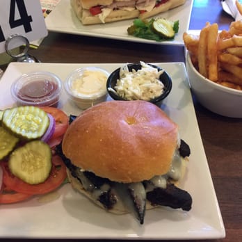 Jackie's Grillette - Montclair - Portobello mushroom burger with fries - Sandwiches Near Me - Montclair, New Jersey Jackie's Grillette - Montclair - Portobello mushroom burger with fries - Sandwiches Near Me - Montclair, New Jersey