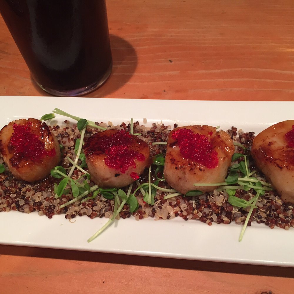 Block Kitchen + Bar - The scallops - Sandwiches Near Me - Banff, Alberta Block Kitchen + Bar - The scallops - Sandwiches Near Me - Banff, Alberta