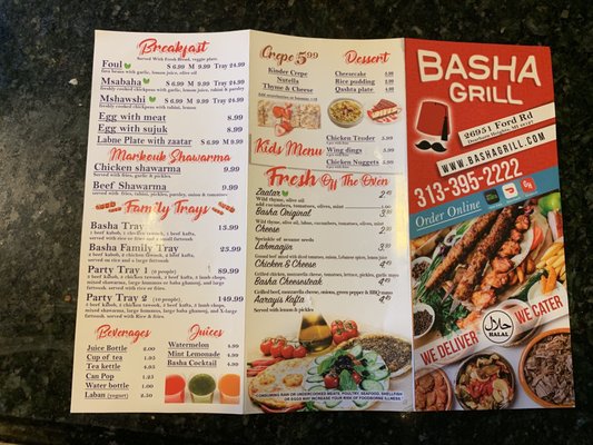 Menu photo 8 Basha Grill Dearborn Heights, MI