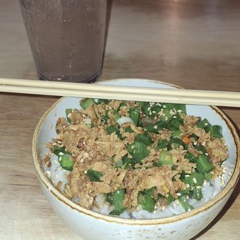 Ramen Tatsu-Ya - The negi rice bowl one of my favorites if you want something simple and easy this is a must - Ramen Near Me - Austin, Texas