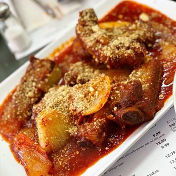 Jang Dok Dae - Steamed pork chops @ekiandsara on Instagram - Korean Near Me - Cerritos, California