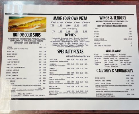 Menu photo 6 Jerry's Pizza and Subs Altamonte Springs, FL Menu photo 6 Jerry's Pizza and Subs Altamonte Springs, FL