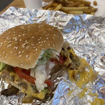 Five Guys - Veggie sandwich w/cheese - Burgers Near Me - Oxford, Alabama Five Guys - Veggie sandwich w/cheese - Burgers Near Me - Oxford, Alabama