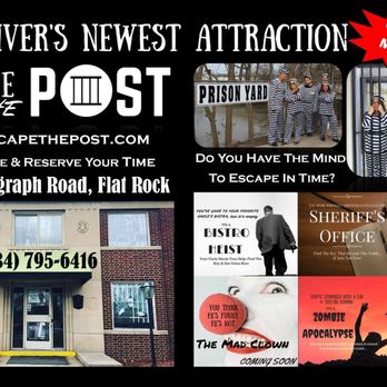 Escape the Post - Escape Games Near Me - Flat Rock, Michigan Escape the Post - Escape Games Near Me - Flat Rock, Michigan
