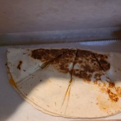 Quesadilla - there was pretty much nothing in this