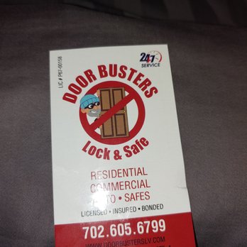 Door Busters Lock & Safe - Keys & Locksmiths Near Me - Las Vegas, Nevada