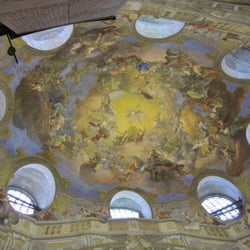Prunksaal der Österreichischen Nationalbibliothek - Decke Prunksaal