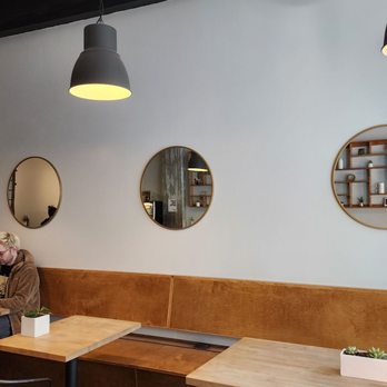 Realfine Coffee - Indoor counter and table seating (3/25/23) - Coffee & Tea Near Me - Seattle, Washington Realfine Coffee - Indoor counter and table seating (3/25/23) - Coffee & Tea Near Me - Seattle, Washington