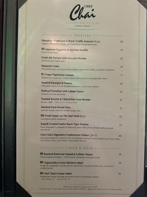 Menu photo 4 Chef Chai Honolulu, HI