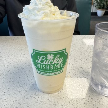 Lucky Wishbone - Butterscotch Milkshake - Burgers Near Me - Anchorage, Alaska