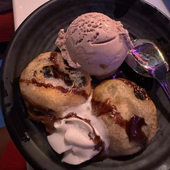 Machi Sushi - Fried Oreo and red bean ice cream - Sushi Bars Near Me - Austin, Texas Machi Sushi - Fried Oreo and red bean ice cream - Sushi Bars Near Me - Austin, Texas