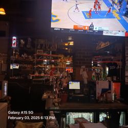 Mitchell's Sports Bar - Shelves look quite empty sadly.