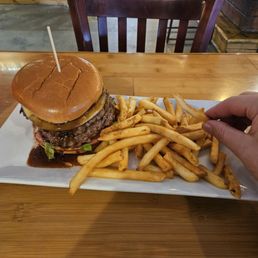 Teriyaki burger Teriyaki burger