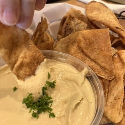 Zingo's Mediterranean - Small hummus and pita Hummus
