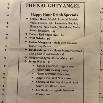 The Naughty Angel - 5-7pm - French Near Me - Las Vegas, Nevada
