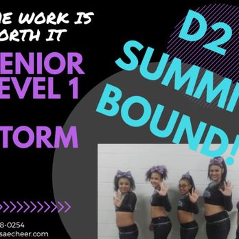South Austin Elite Cheer - Yay STORM!!! CONGRATS ON MAKING IT TO SUMMIT!! - Amateur Sports Teams Near Me - Manchaca, Texas South Austin Elite Cheer - Yay STORM!!! CONGRATS ON MAKING IT TO SUMMIT!! - Amateur Sports Teams Near Me - Manchaca, Texas