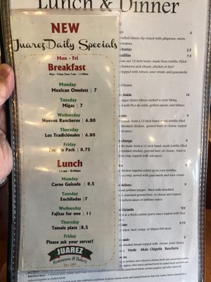 Menu photo 4 Juarez Mexican Restaurant & Bakery Round Rock, TX Menu photo 4 Juarez Mexican Restaurant & Bakery Round Rock, TX