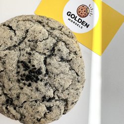Golden Morsels - Black Sesame Cookie