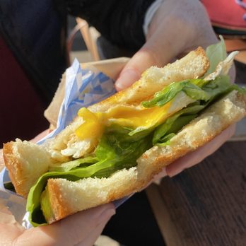 Dad's Luncheonette - Mushroom Sando. Might have a edge over the burger - New American Near Me - Half Moon Bay, California Dad's Luncheonette - Mushroom Sando. Might have a edge over the burger - New American Near Me - Half Moon Bay, California