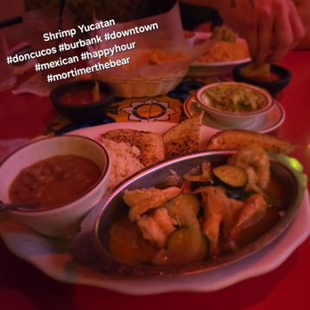 Don Cuco Mexican Restaurant - Shrimp Yucatan was perfect! #doncucos #burbank #downtown #mexican #happyhour #mortimerthebear - Mexican Near Me - Burbank, California Don Cuco Mexican Restaurant - Shrimp Yucatan was perfect! #doncucos #burbank #downtown #mexican #happyhour #mortimerthebear - Mexican Near Me - Burbank, California