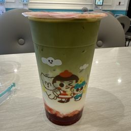 Strawberry matcha!! Strawberry matcha!!
