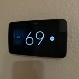 Newly installed Sensi Thermostat Newly installed Sensi Thermostat